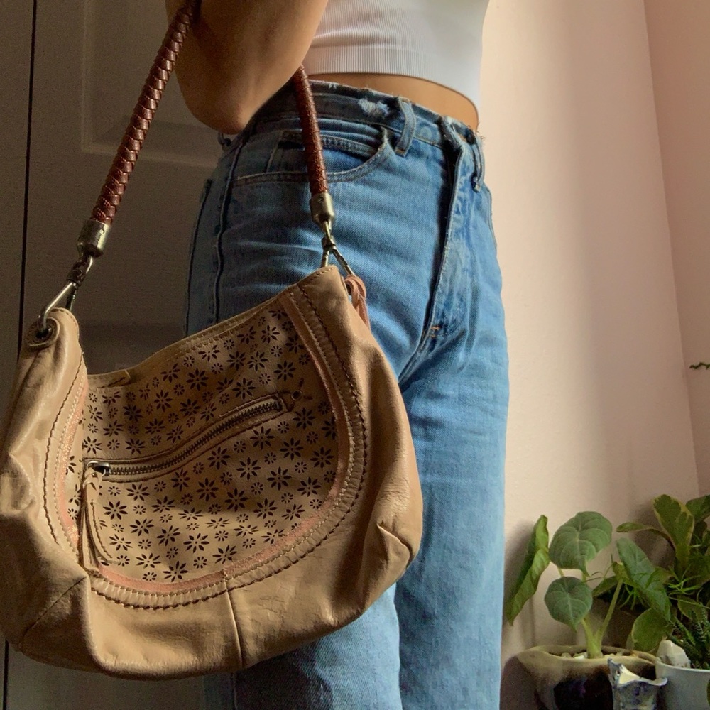 The Sak real genuine leather hand bag
